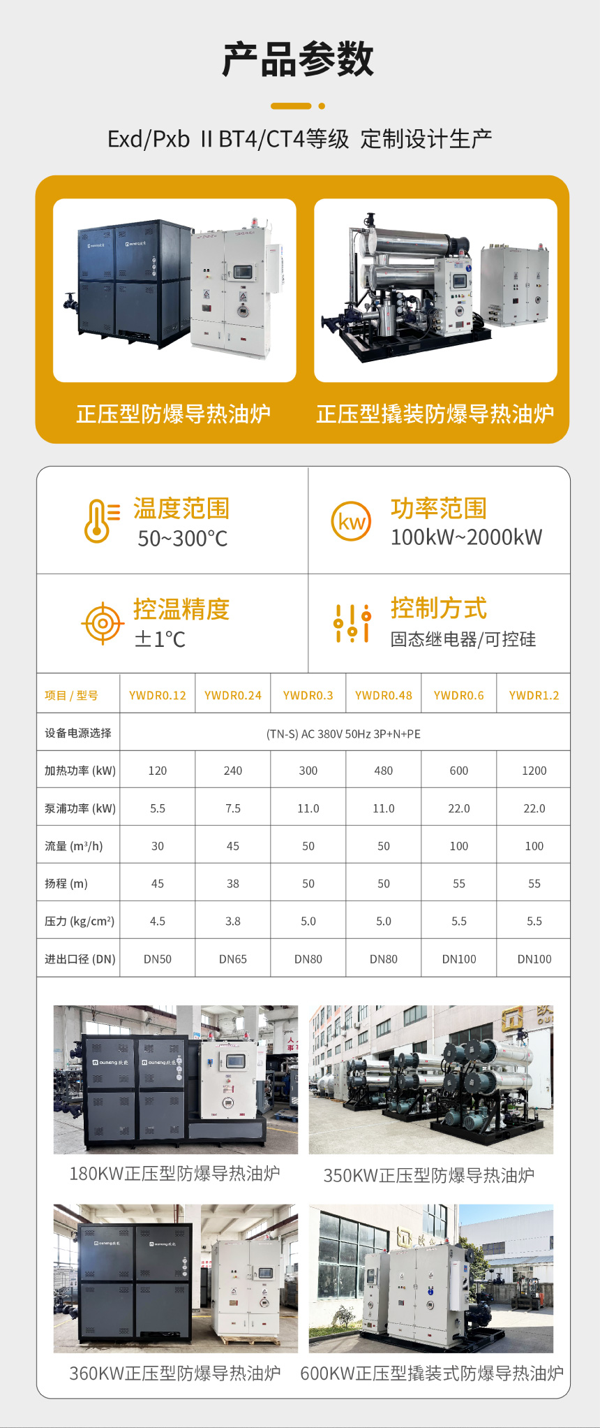 撬裝防爆導熱油爐