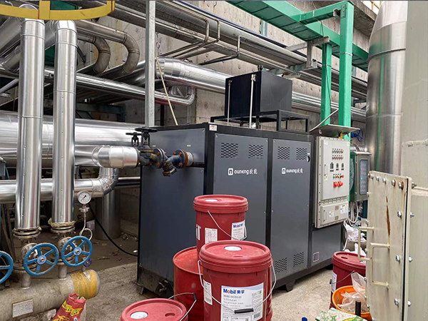 防爆電加熱導熱油爐進行控溫，維護工作環境的溫度穩定